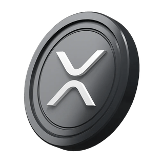 Grafika s mincí XRP jako úvod k průvodci kryptoměnami